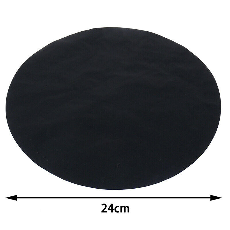 1PC Round Non-stick Baking Mat Round Pan Pad BBQ Cooking Mat Fry Liner Sh.l8