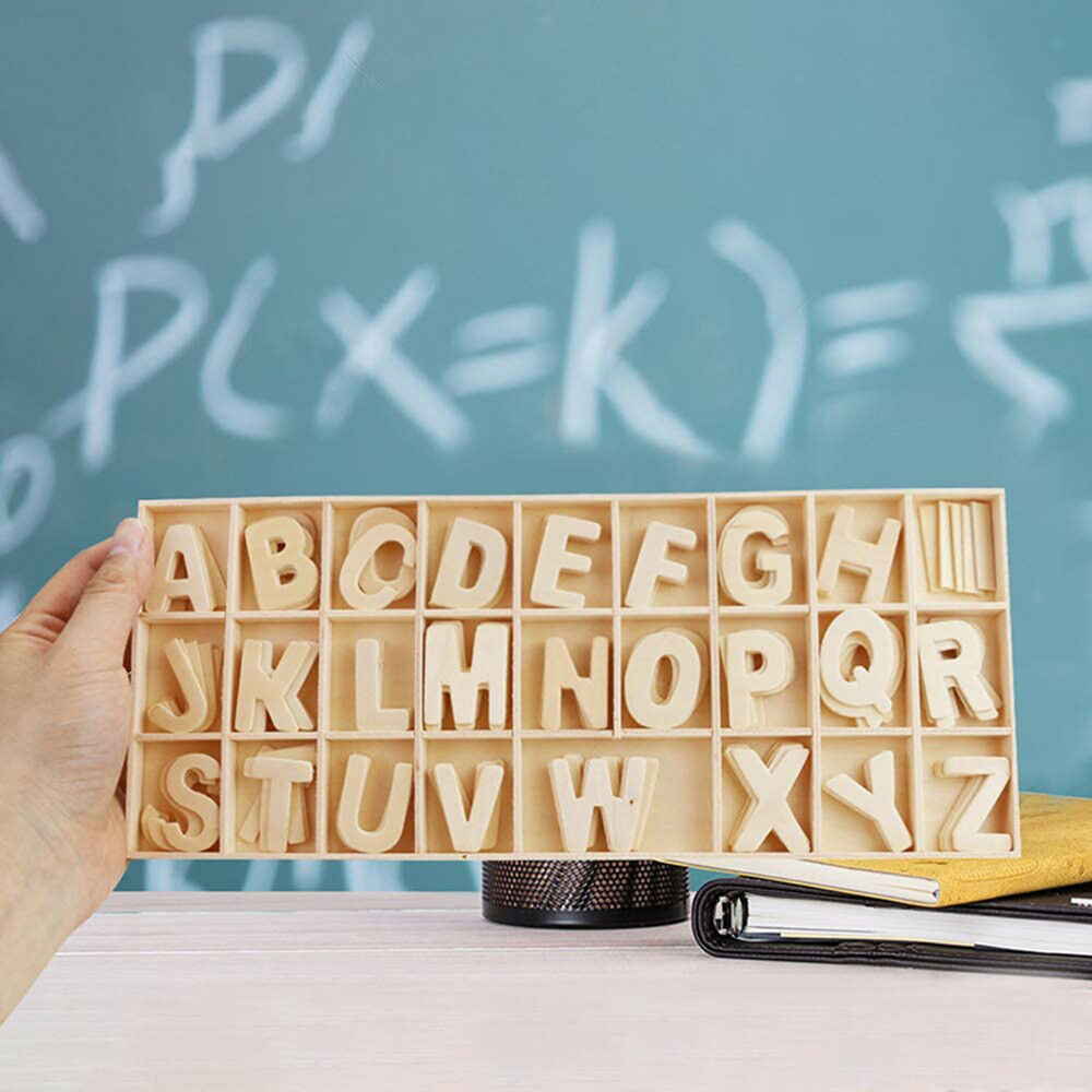 Prettyia Script Names Letters Words MDF Personalised Book Art Wooden Wood
