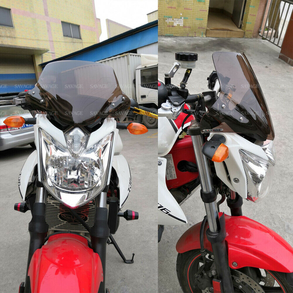 Windshield Windscreen Pare-brise For YAMAHA XJ6N XJ 6 Naked 2009-2015 12 13 14