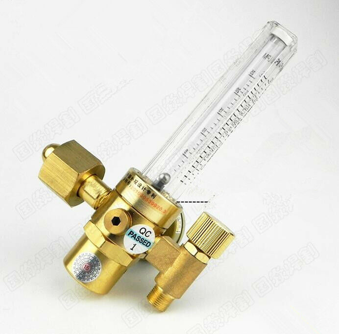 1pcs Argon Mig Tig Adjustable Flow meter Regulator Welding Weld Argon Gas Meter