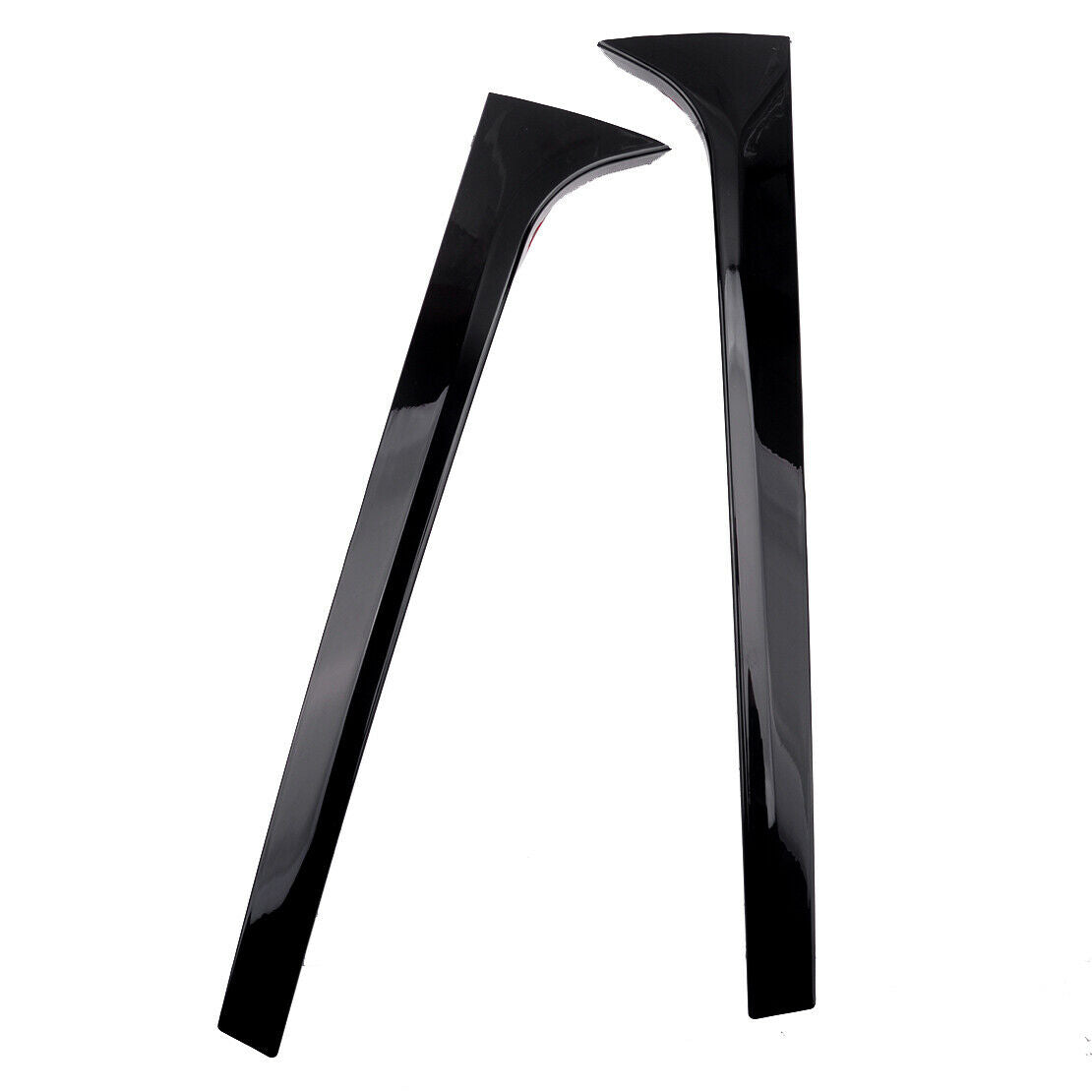 2x Rear Window Side Spoiler Canards Fit For Skoda Octavia Estate 2014-2019