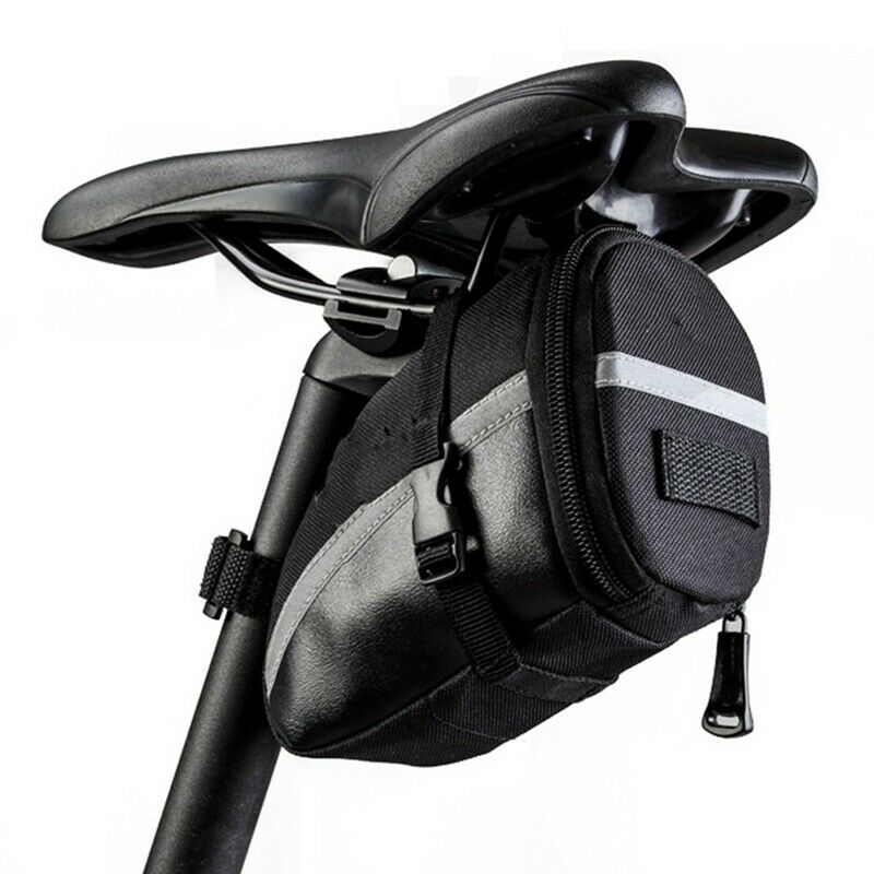 Bicycle Tail Bag MTB Road Bike Seat Cushion Bag Cycling Rear Seat Bag Glue-FU8K1