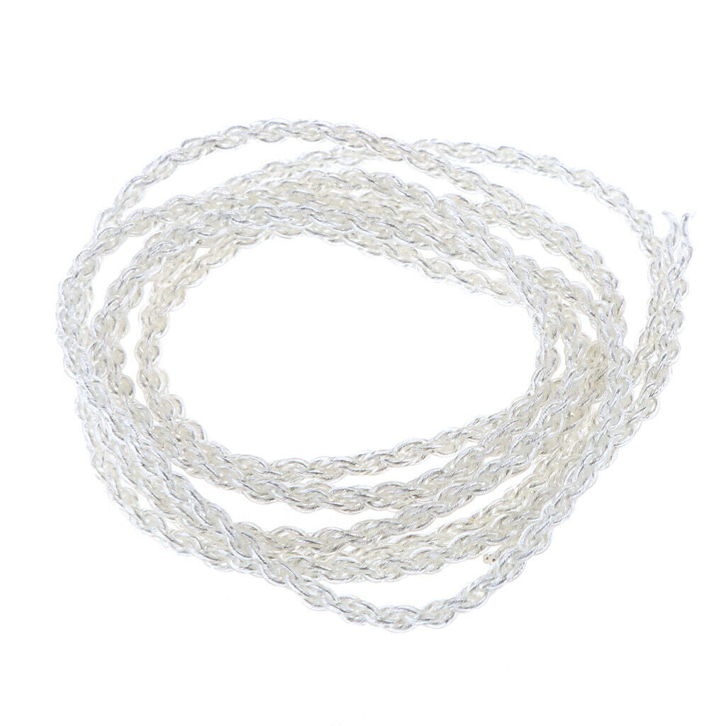 2.5mm Aux Braided Cable Slide For Ipods, Iphones, Home, Car Stereo
