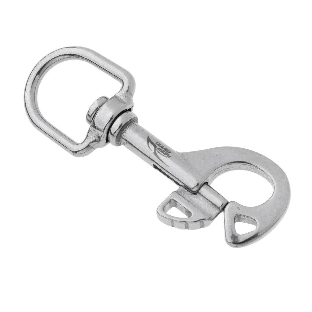 3Pcs Dog Latch Metal  Bolt Snap Hook Lock Fastener Clip Connector