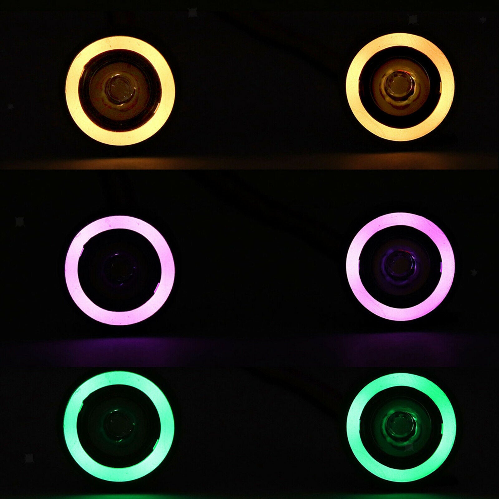 RC LED Headlights Lamps for SCX10 TRX4 D90 90046 1:10 Scale RC Rock Crawler