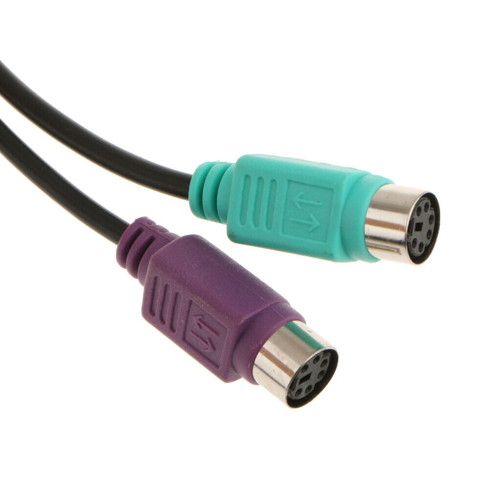 Adapter USB to PS2 converter USB to dual PS adapter for Ps2 mouse keyboard