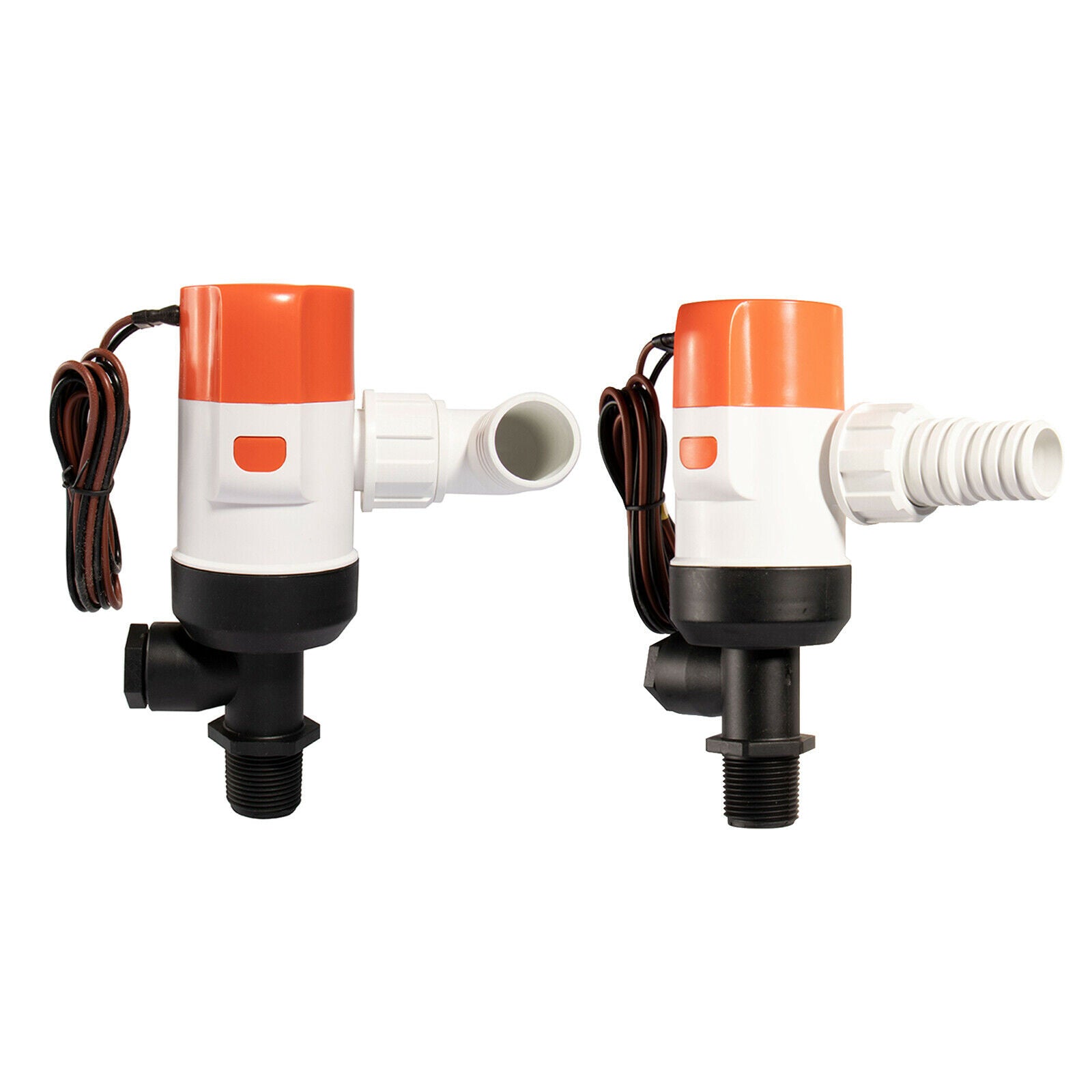 Boat Livewell Baitwell Pump 405FC Straight 12V 3/4" Hose Compact Accessories
