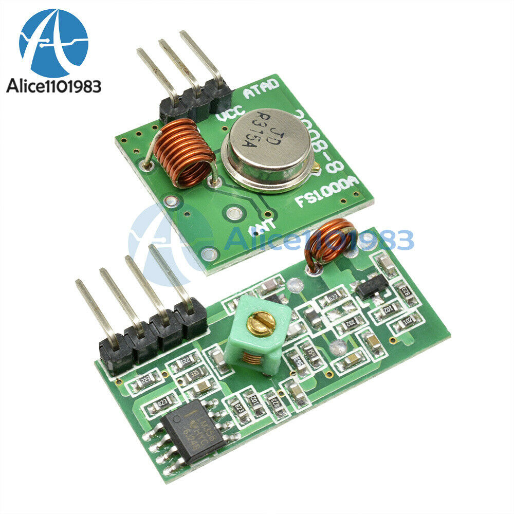 2PCS 315Mhz WL RF transmitter and receiver link kit for Arduino/ARM/MCU Good