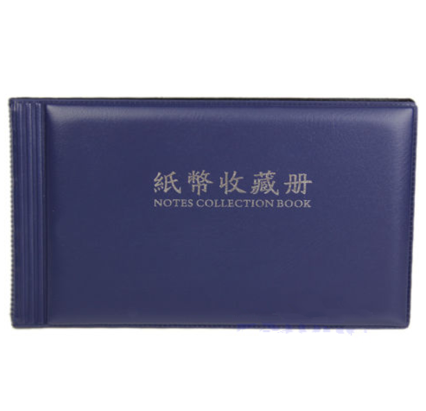 30 Notes Pages Paper Money Pocket Wallet Currency Banknote Collection Album