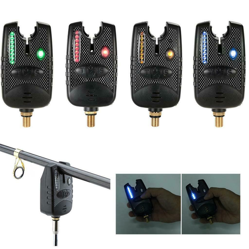 Fishing Alarms Bait Alarm Running LED Wireless Indicator Fishing Rod Rest