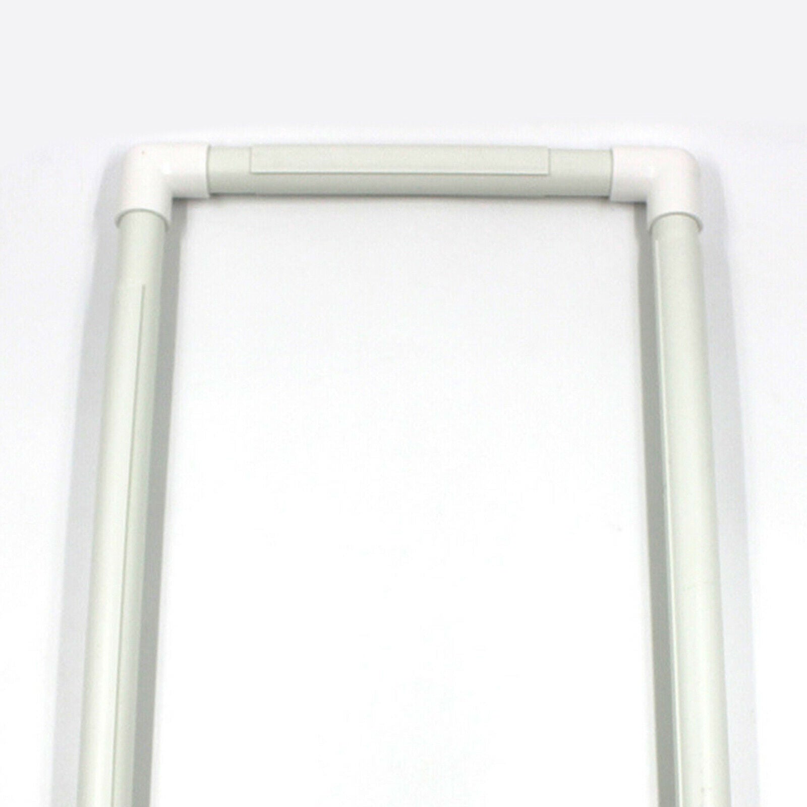 White Embroidery Clip Frame Holder Cross Stitch DIY Sewing Hoop Tool 43x28cm