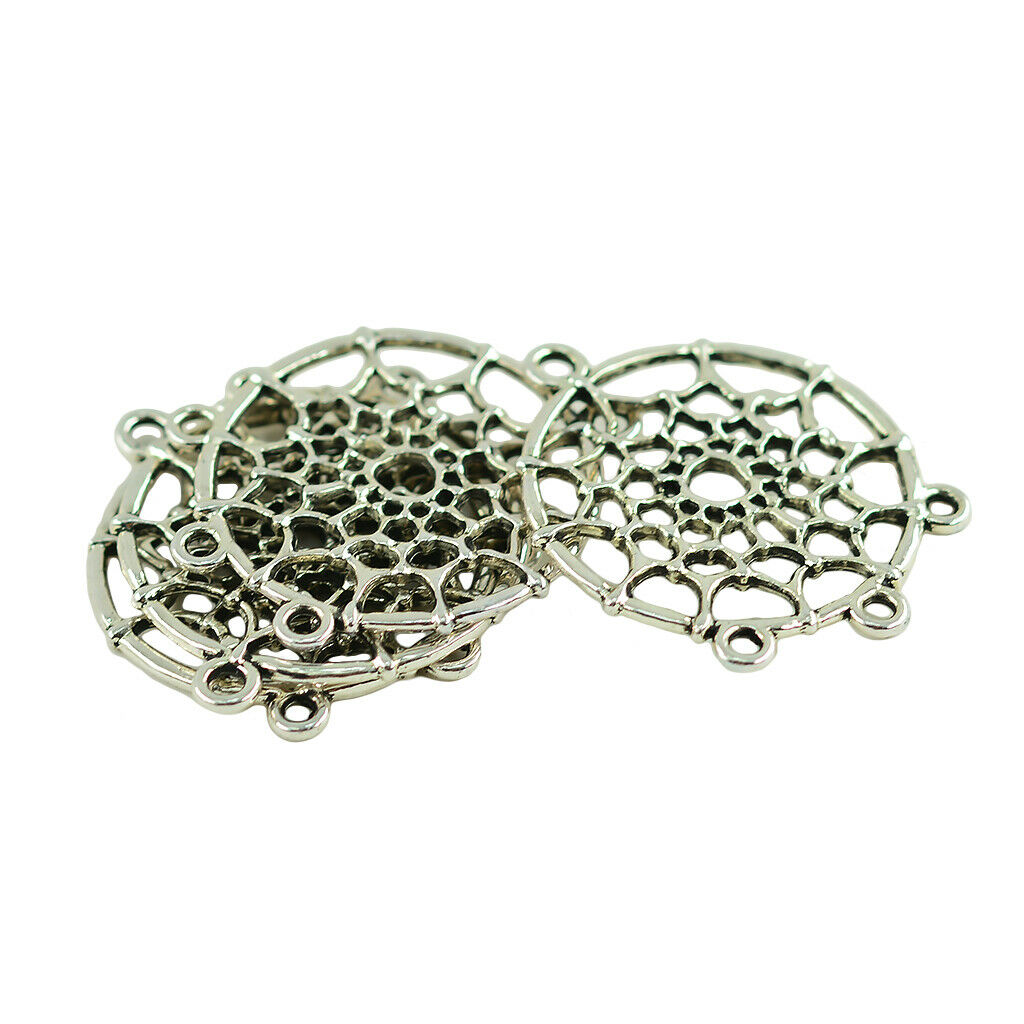 120pcs Dream catcher Charms Feather Pendant for DIY Key Chain Sweater Chain