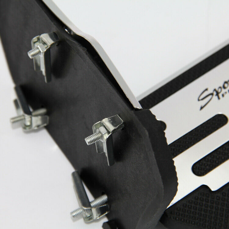 2X Aluminum Non-Slip Automatic Car Brake Accelerator Pedal Pad Cover Universal