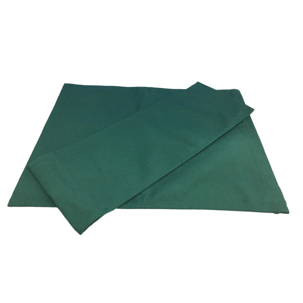 4xGreen Canvas Backrest & Seat Cloth for Cross Folding Chair/Fishing Stool