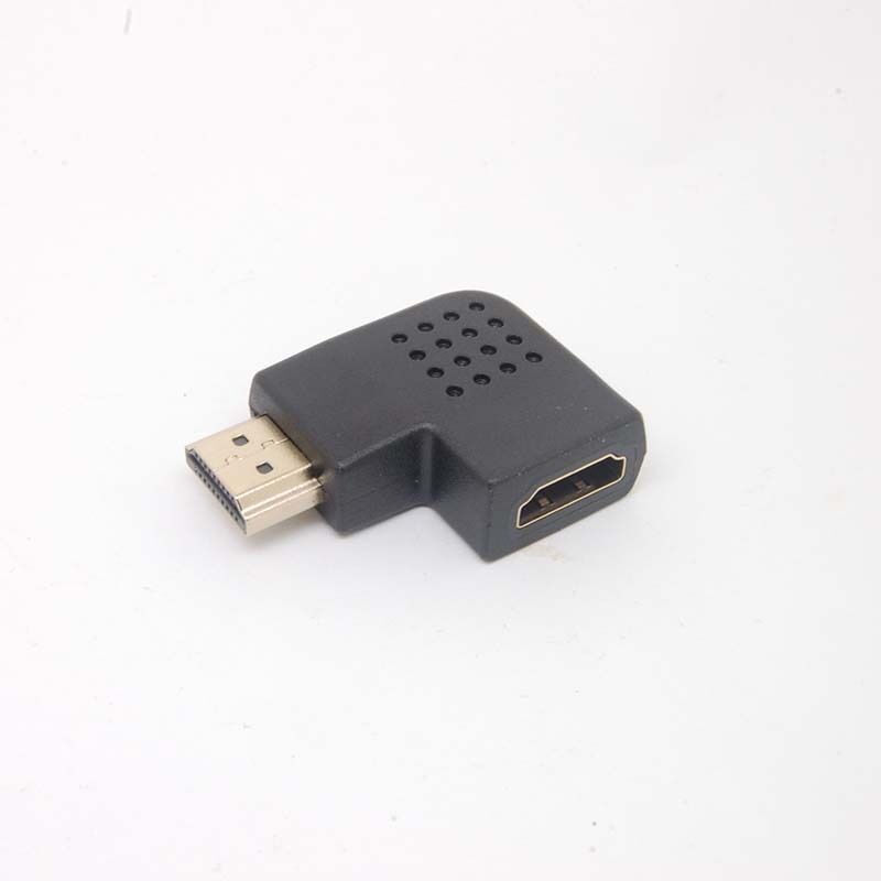 90 Degree left Angle Male to Female Adapter Cable Connector Coupler HDMI HDTV