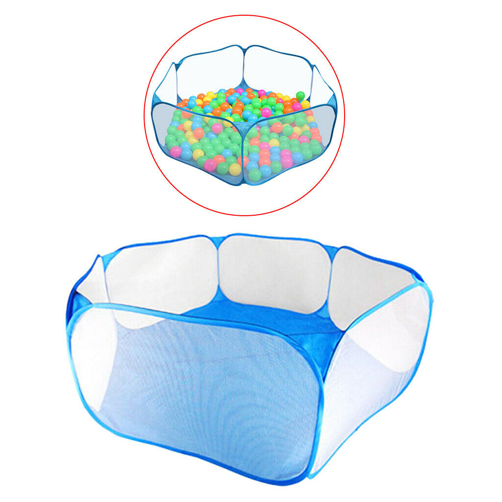 Children Ocean Ball Pit Pool Creative Play Tent Birthday Toys Gift Blue