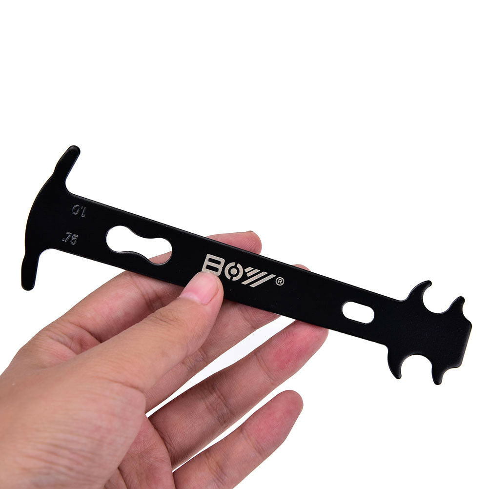Handle Bike Chain Wear Indicator Steel Bicycle Chain Checker Chain Repair .l8
