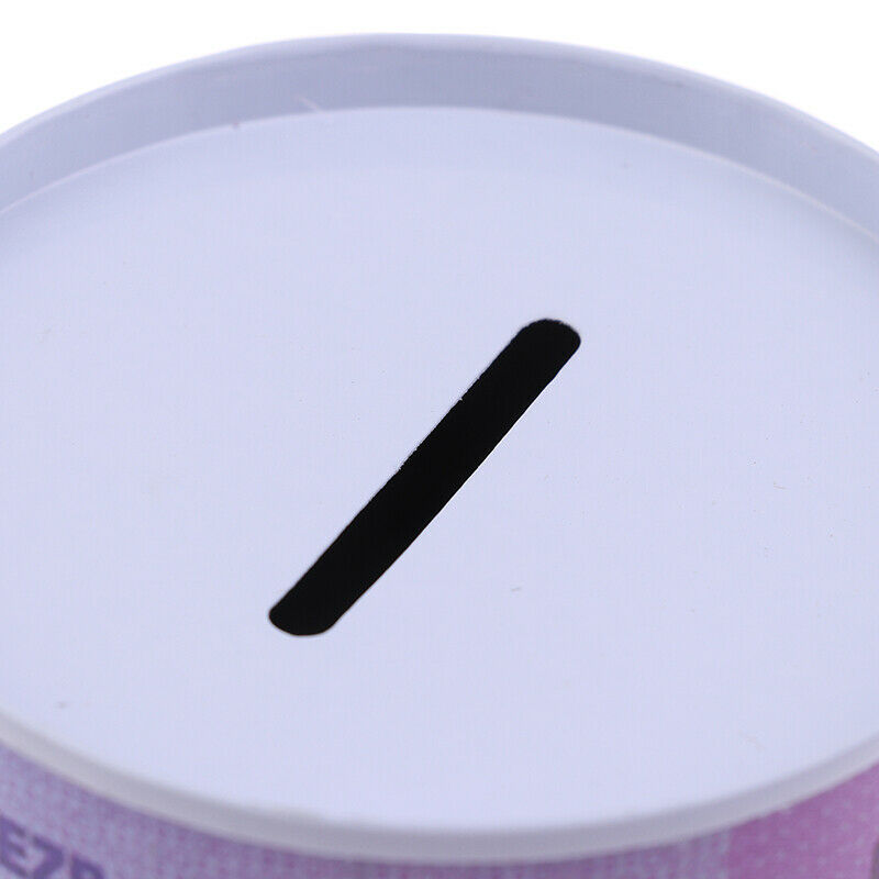 1pc Euro Dollar Money Box Safe Cylinder Piggy Bank Banks For Coins Deposi.l8