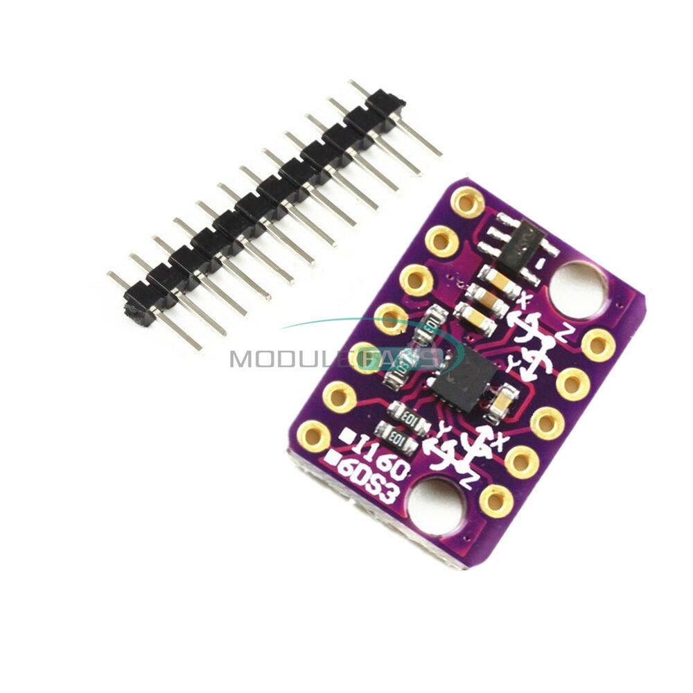 6-axis Rate Gyro BMI160 6DOF Gravity Accelerometer Sensor Module IIC SPI MF