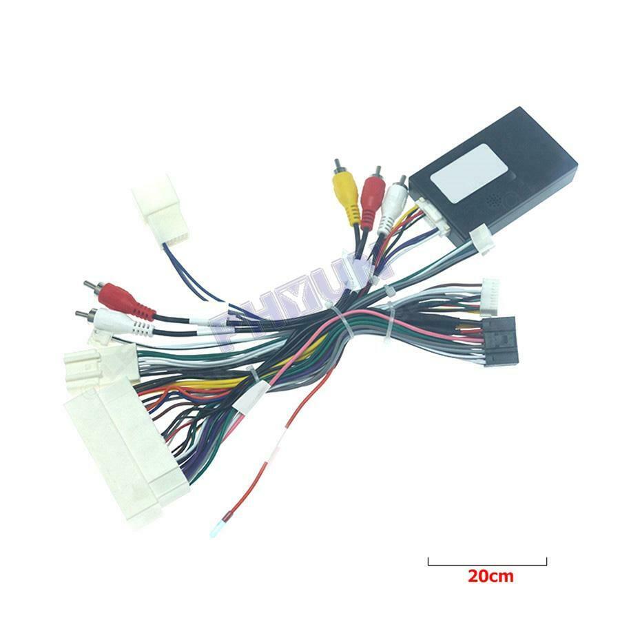 For Hyundai KIA KX7 Sorento KX5 K3 16 PIN Power Wiring Harness Cable w/ Canbus