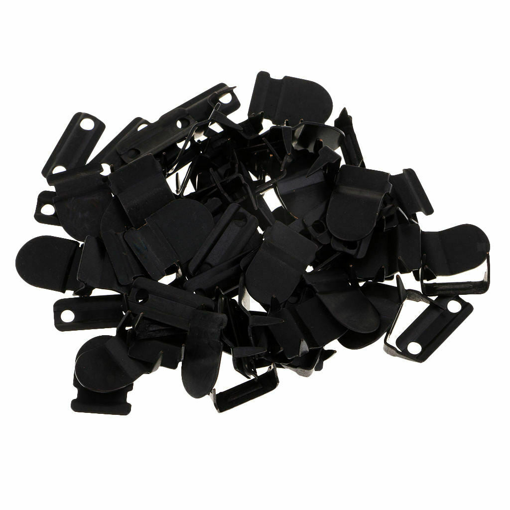 40 Sets No-Sew Hook & Eye Closure Fastener for Trousers Skirt Suits Decor