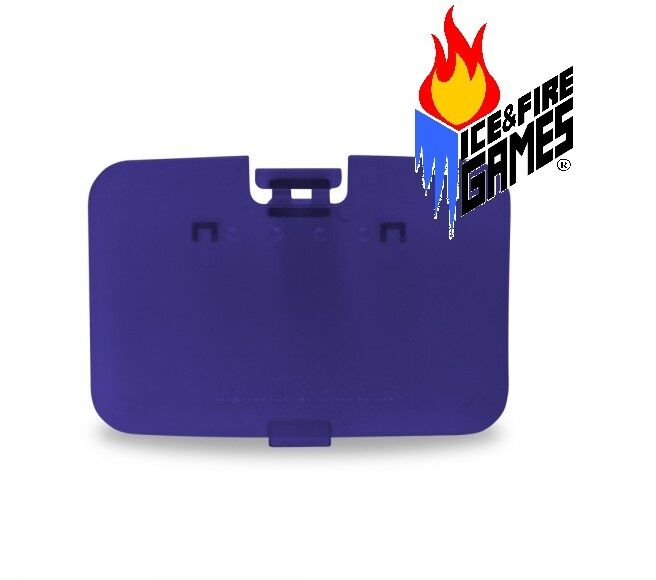 New GRAPE PURPLE N64 Memory Expansion Pak Cover - Jumper Pak Lid (Nintendo 64)