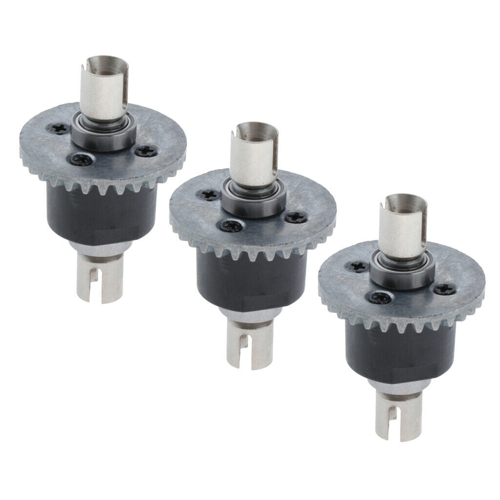 3x RC Car 30T Differential Gear Set for WLtoys 144001 1:14 RC Car Truck
