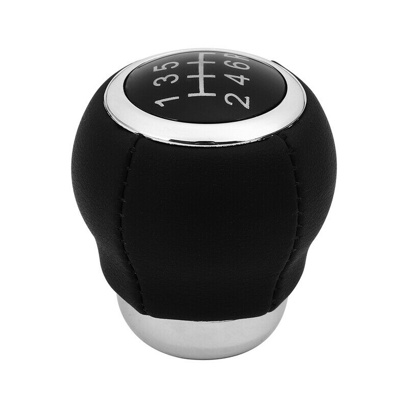 1X(Car-Styling 6 Speed Leather Gear Stick Shift Knob for Subaru Impreza WRX 6X8)