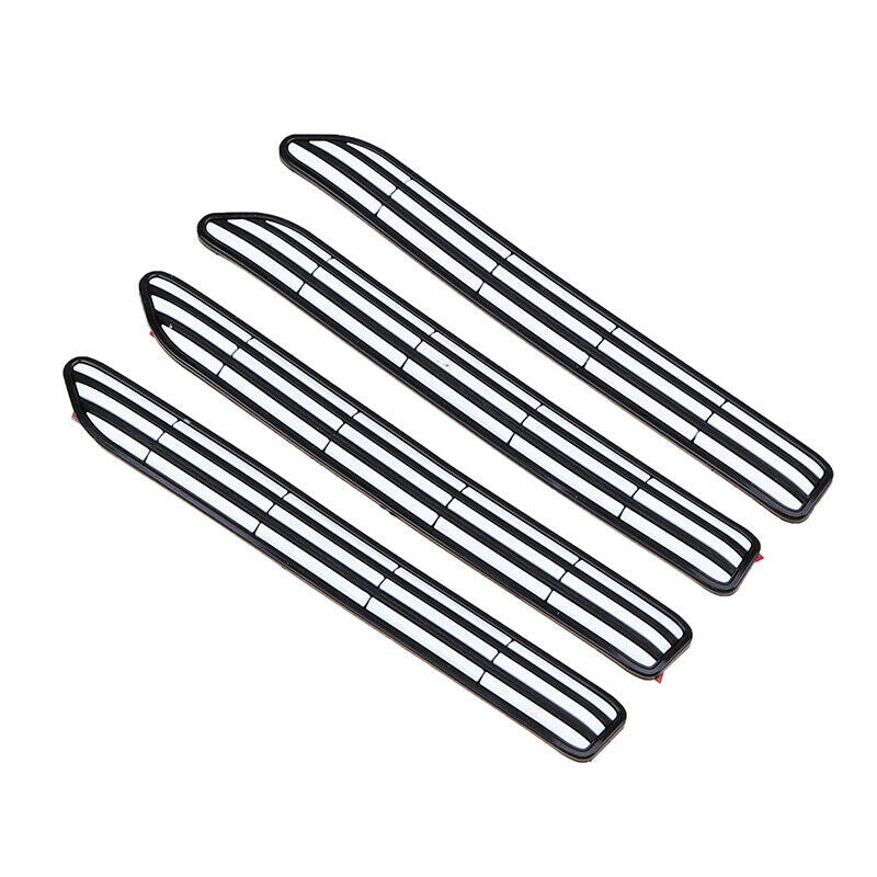 4PCS Car Door Edge Guard Anti-Scratch Protector Rubber Molding Strips Universial