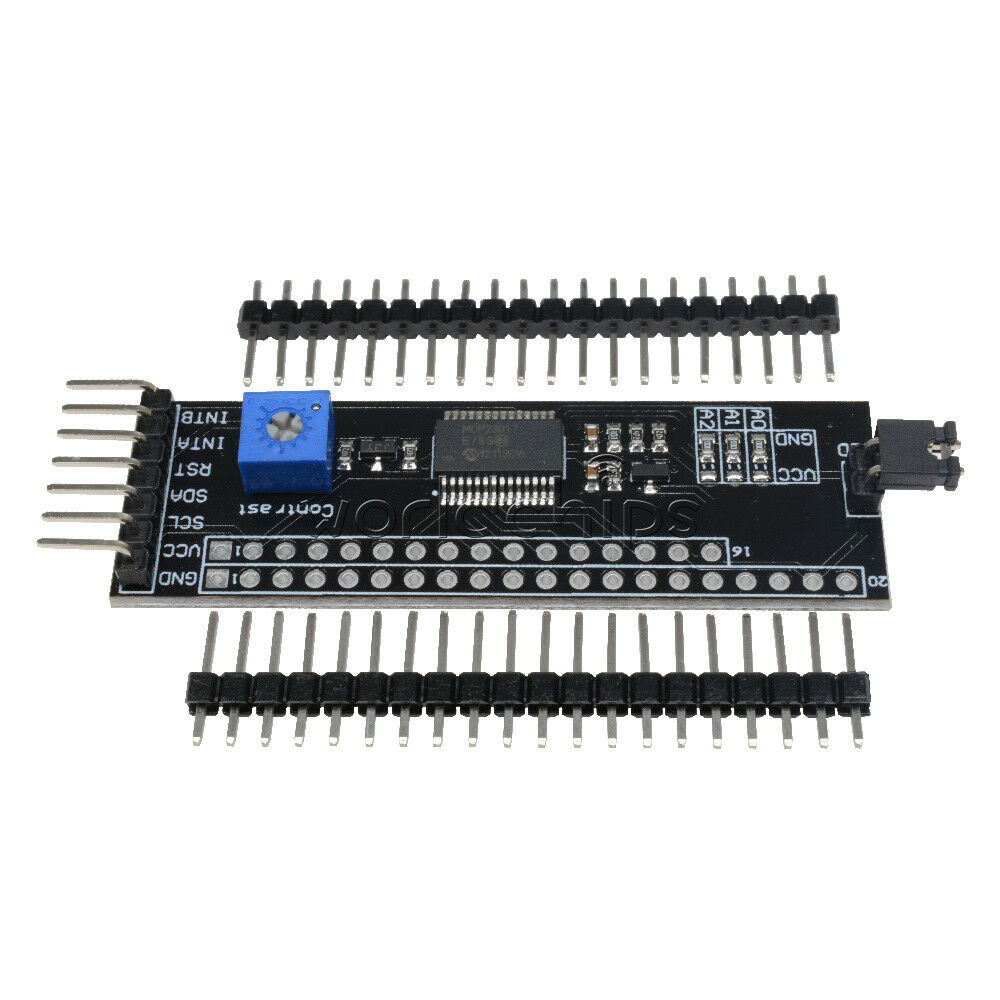IIC/I2C Serial Interface MCP23017 1602/2004/12864 Arduino 5V LCD Expander Module