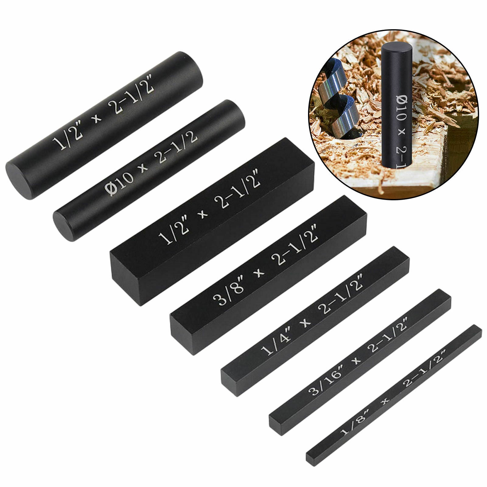 7Pcs Metric Setup Blocks Setup Blocks for Woodworking Table Saw Accessories