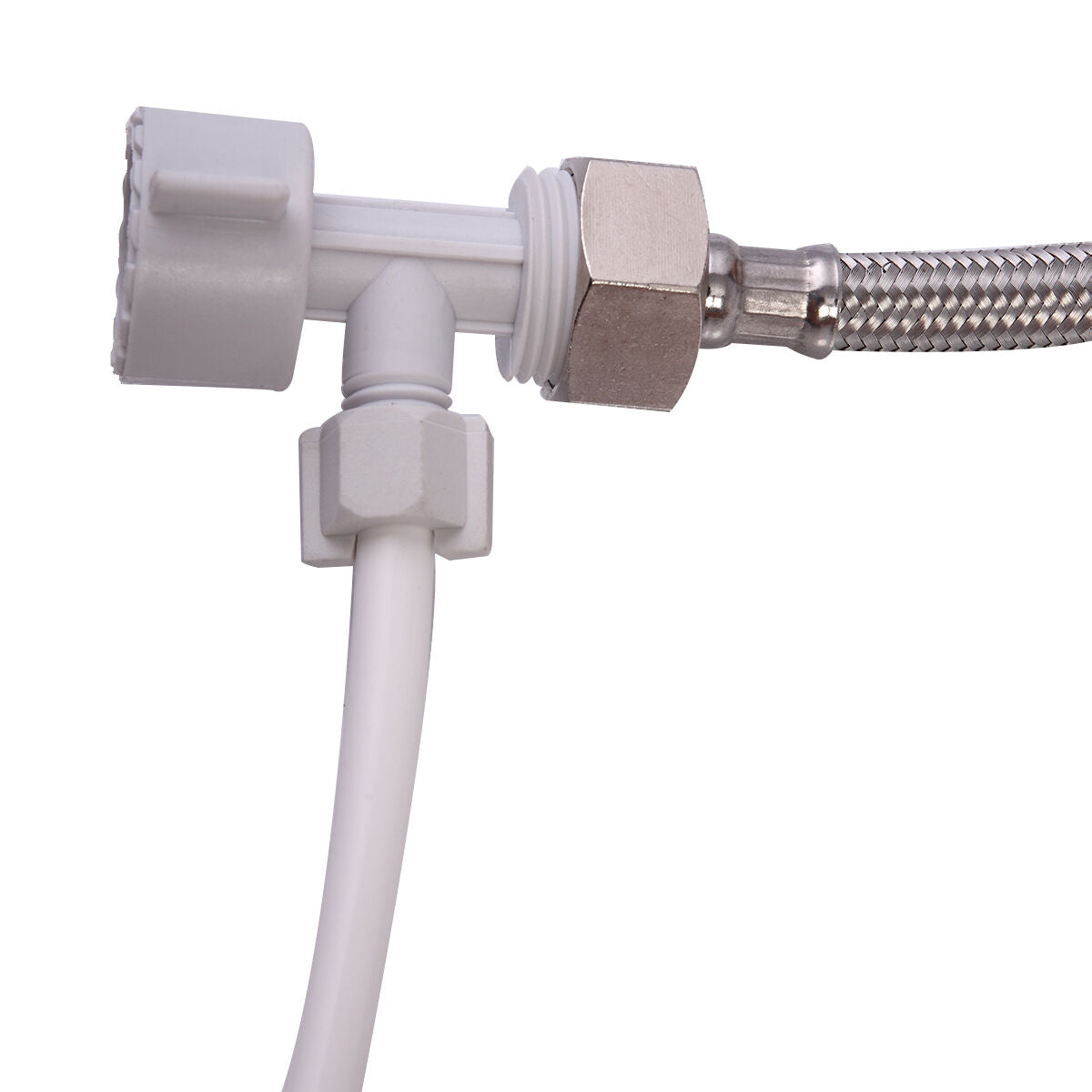 Fresh Water Spray Bidet Toilet Seat Attachment Non-Electric Mechanical Nozzle