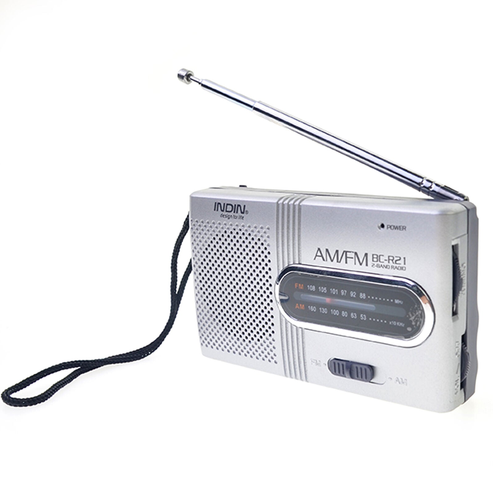 Mini Portable Pocket AM/FM Telescopic Antenna Battery Powered Radio Receiver