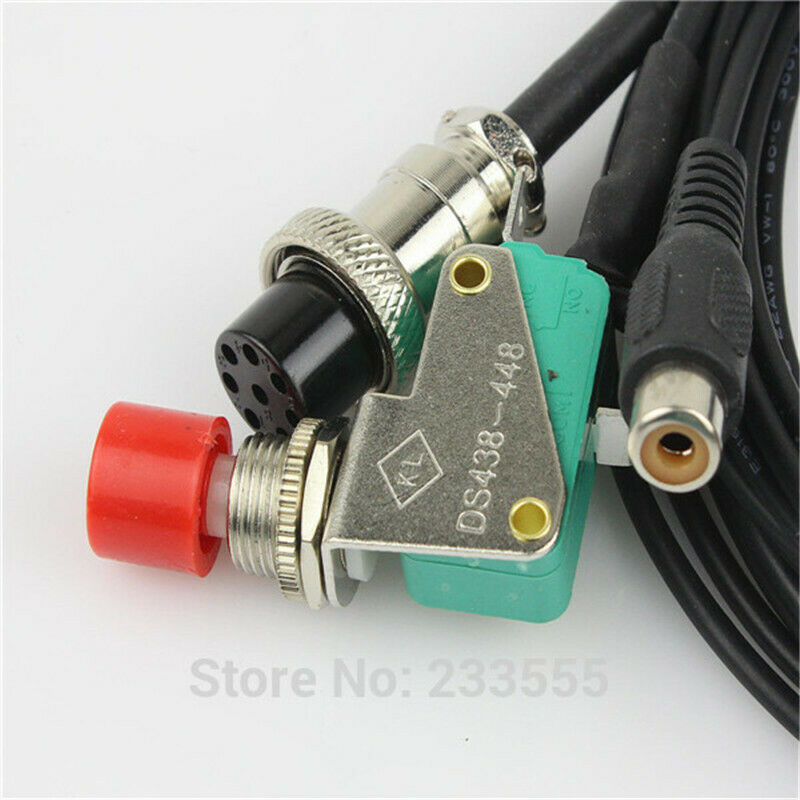 8 Pin Hands-Free Car Aviation Microphone for Radio Walkie Talkie TM241/TM231/441