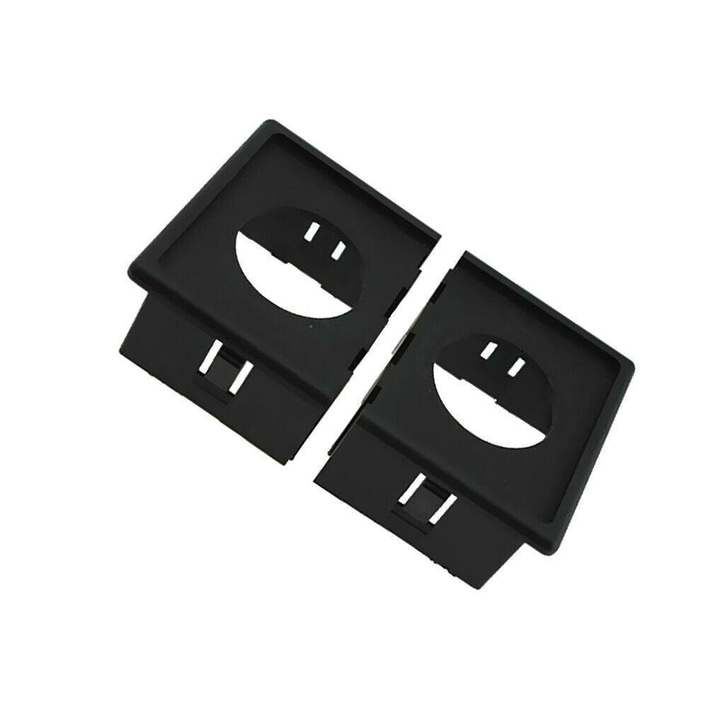 Car 1 Rectangular Rocker Switch Panel Housing And 2 Socket Brackets Side Frame