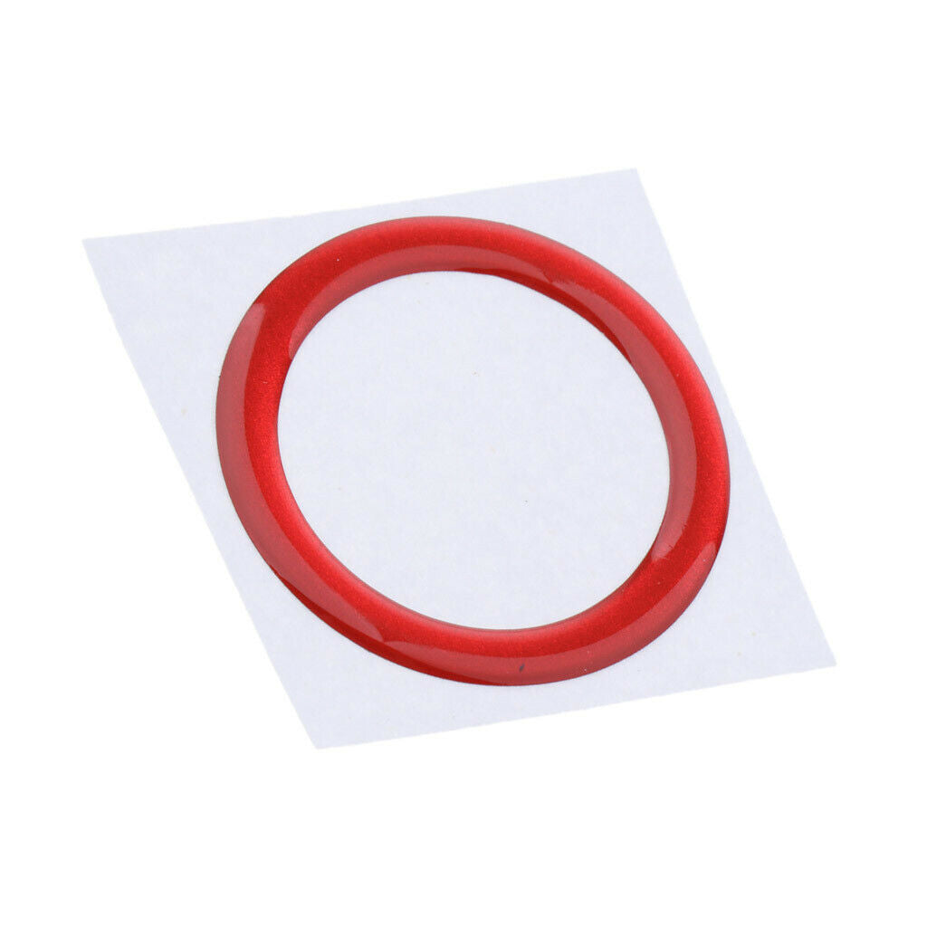 Car Engine Start Stop Button Red Cover Key Switch Ring Trim For BMW E90 E70