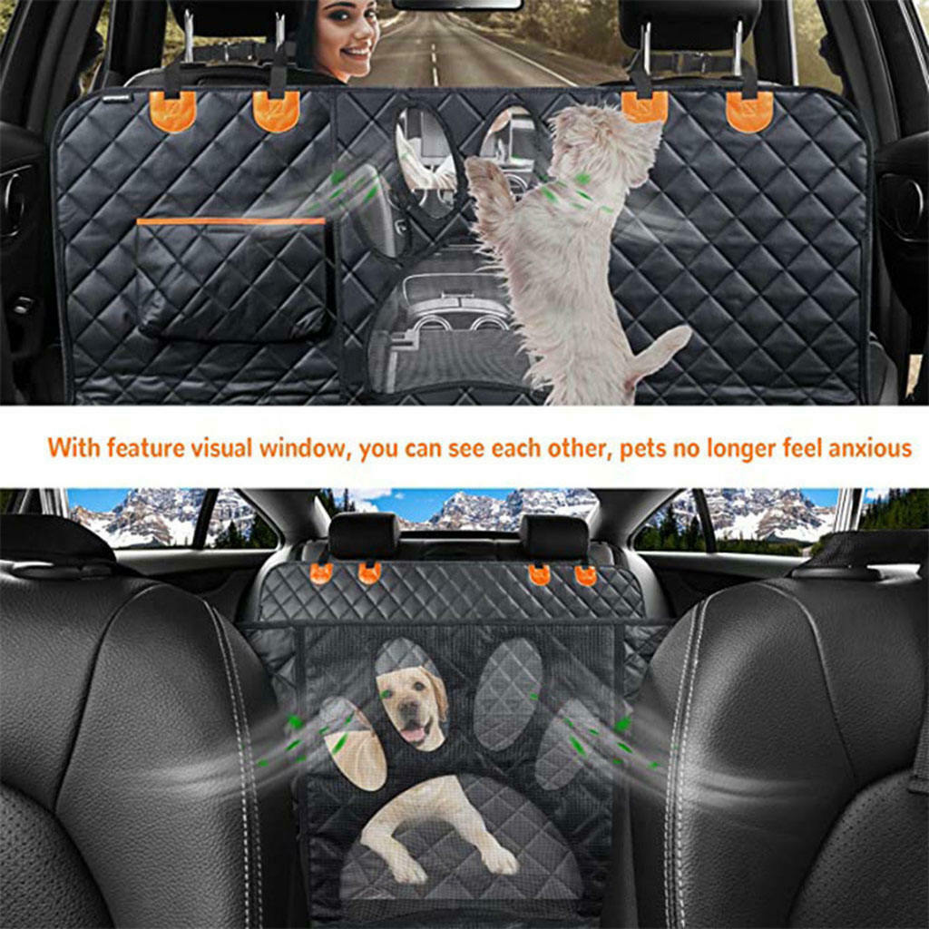 Waterproof Pet Car Seat Cover Back Seat