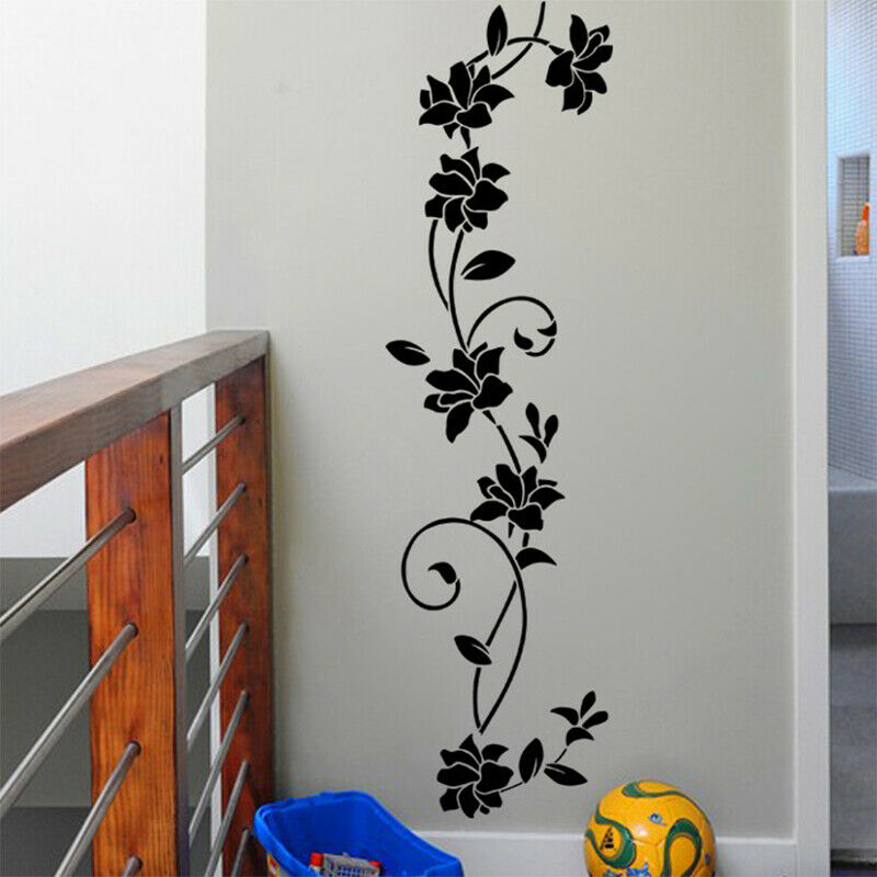 Flower DIY Removable Art Vinyl Wall Stickers Home Decor For Home Decorati.l8