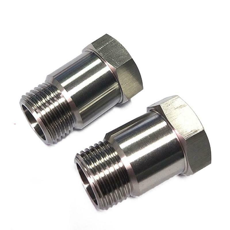 O2 Oxygen Sensor Extender Spacer 90 Degree 02 Bung Extension