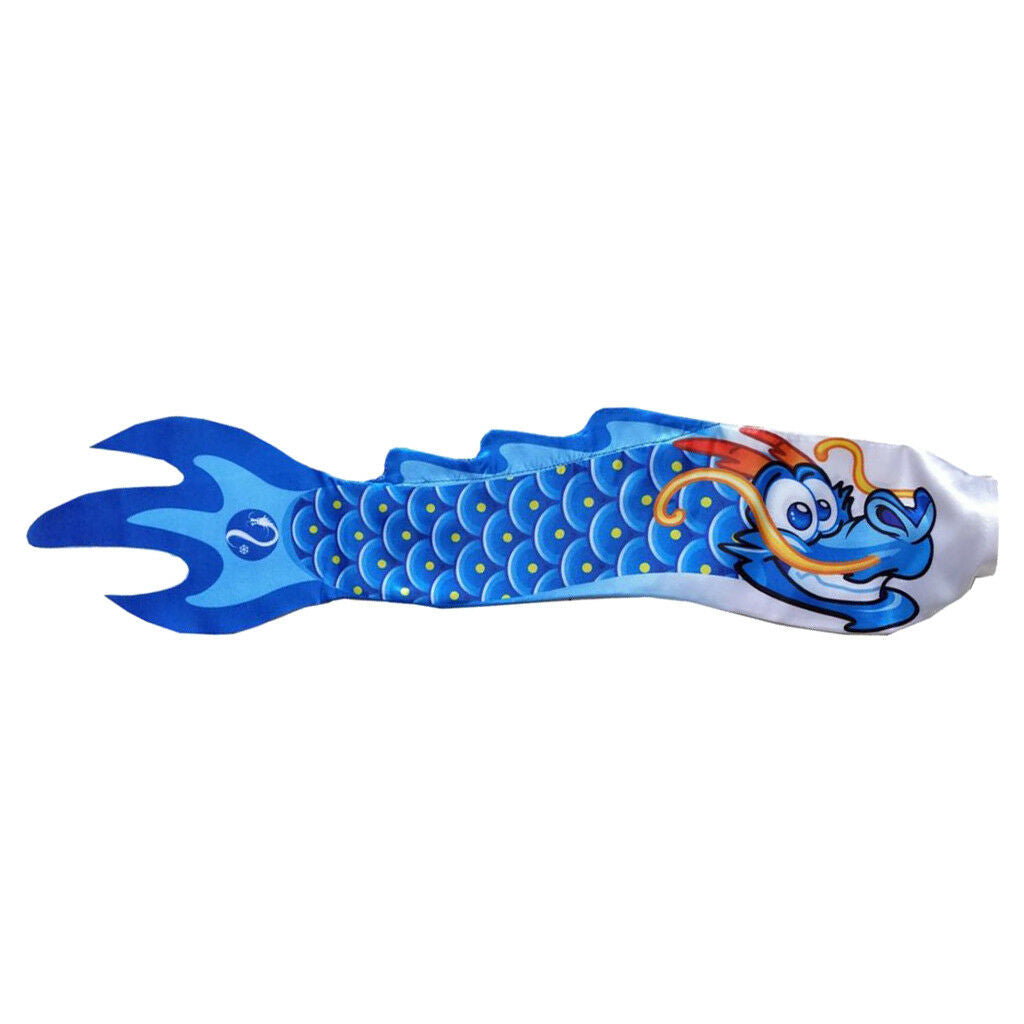 5x 28" Hanging Windsock Flag Roof Kite Outdoor Indoor Dragon Carp Streamer