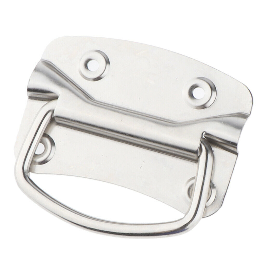 Stainless Steel Flush Lift Ring / Hatch Pull Long Handle 100mm x 73mm