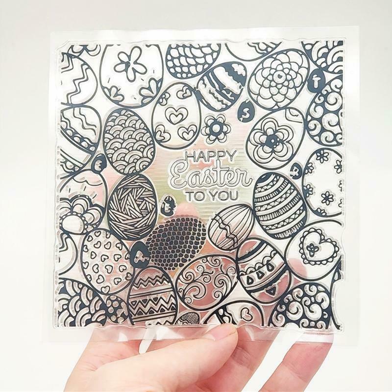 Happy Easter to You Silicone Clear Seal Stamp DIY Scrapbooking Embossing Photo