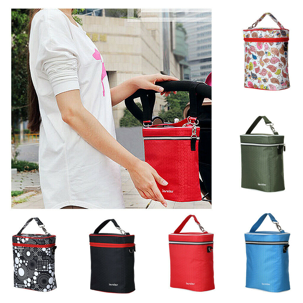 Single Shouder Insulation Bags Practical Milk Insulated Bags Olive Green