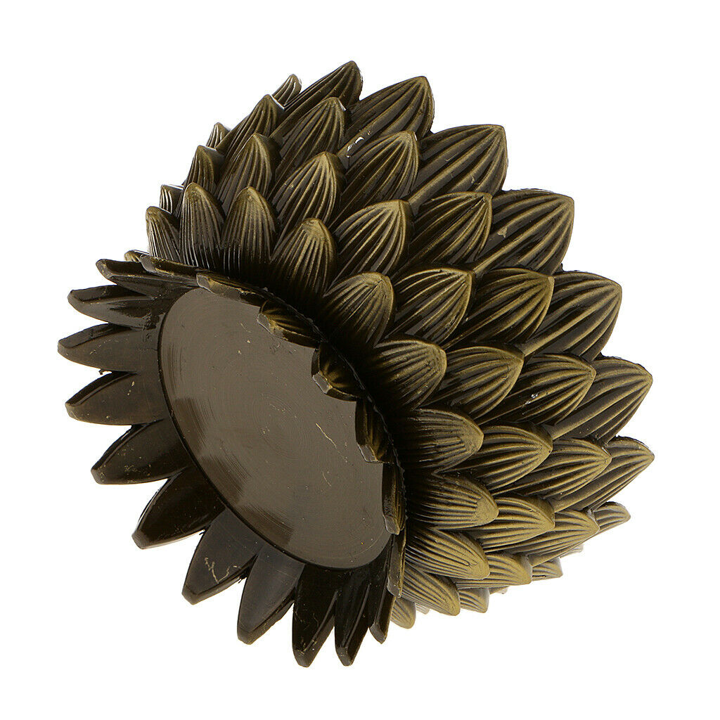 Lotus Incense Smoke Cone Aroma Burner Holder Stove Backflow Censer Bronze M