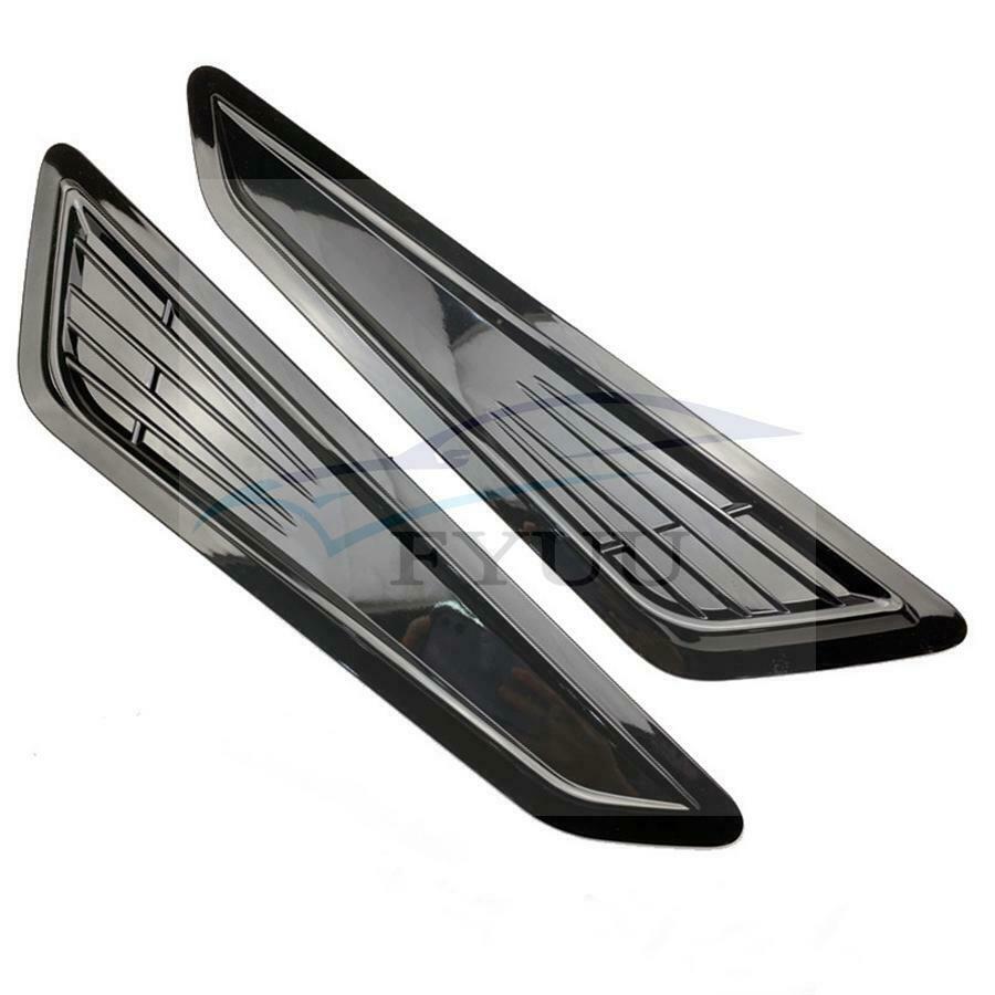 2PCS Universal Car Accessories Decorative Air Flow Intake Hood Vent Bonnet Cover