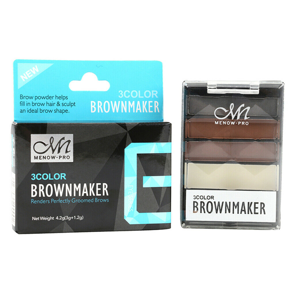 Eye Correcting Powder Lasting Eyebrow Makeup Palette with Brush