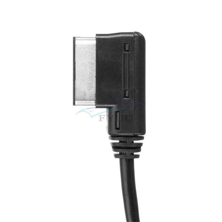 1PC 8-pin Car MMI Bluetooth Music AUX Auxiliary Cable Adapter For Mercedes-Benz