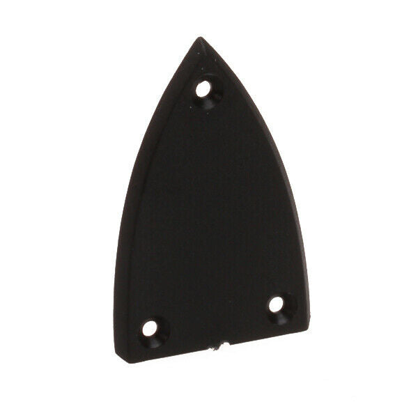 Black ABS  Rod Cover 3 Holes for Replacement of Guitar Parts