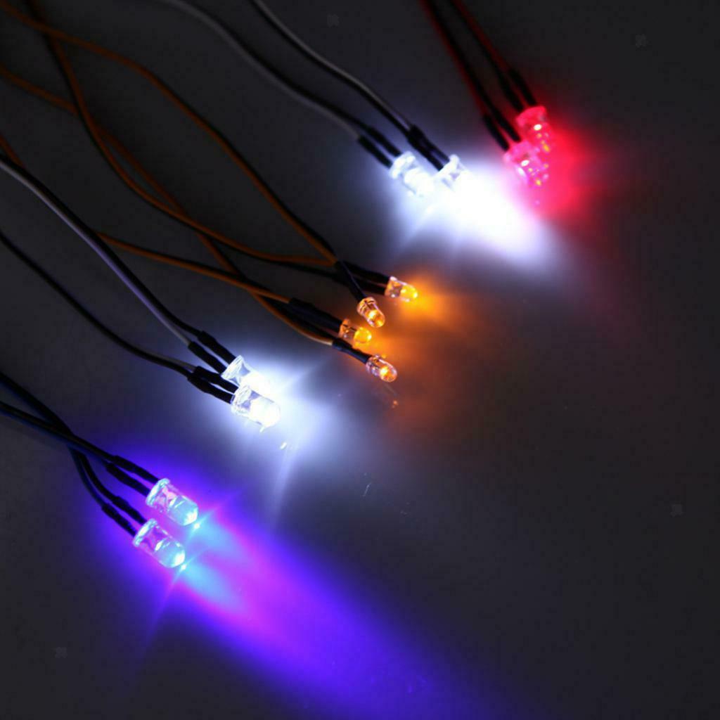 Climbing Car LED Lamp for 1/10 1/8 HSP Redcat  CC01 4WD Axial SCX10