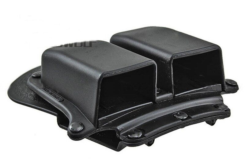 New Holster 6900 Paddle Style Double Magazine Pouch For Glock 9mm .40 Cal Mags
